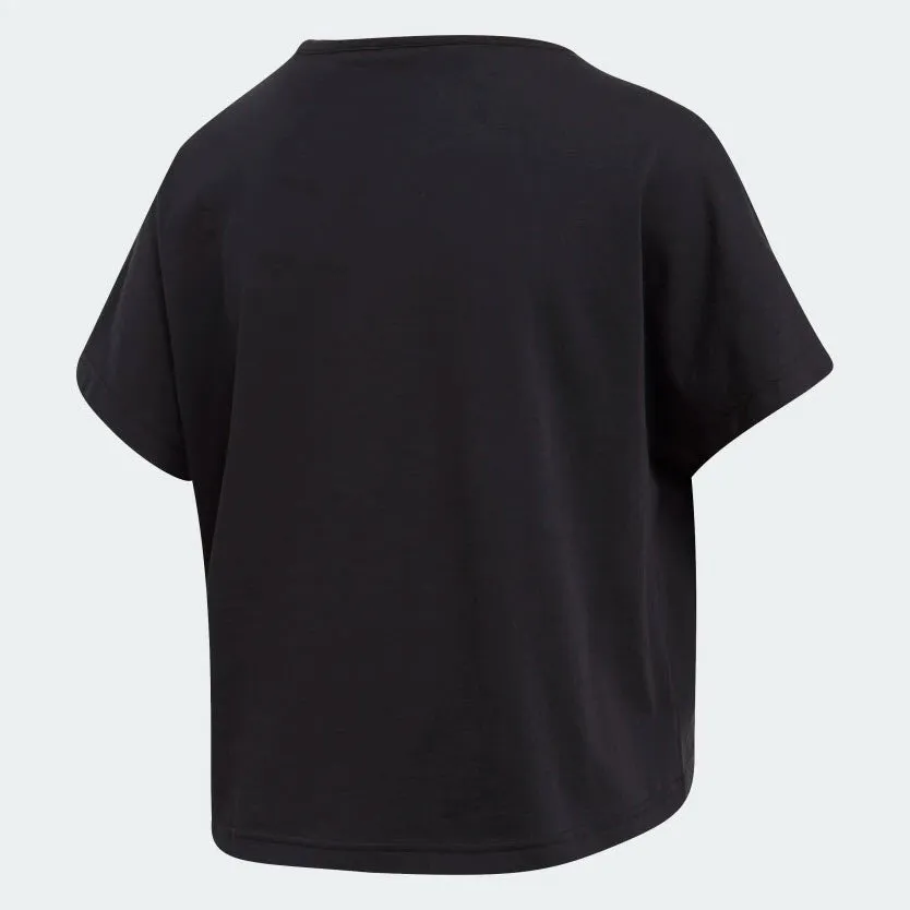 Adidas W Sport ID Graphic Tee Black ED6177