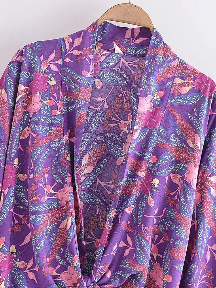 Ariba Cropped Kimono