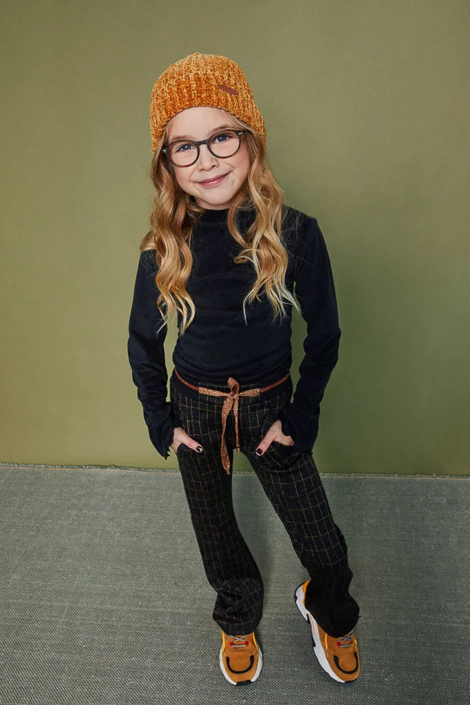 Black Check Pants Sahara