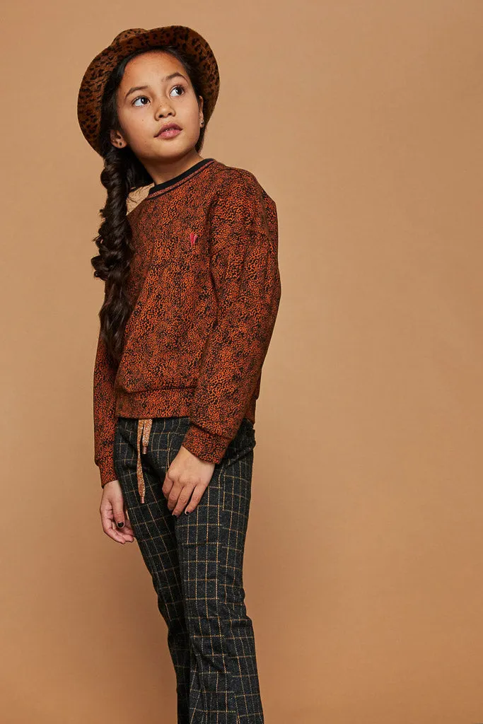Black Check Pants Sahara