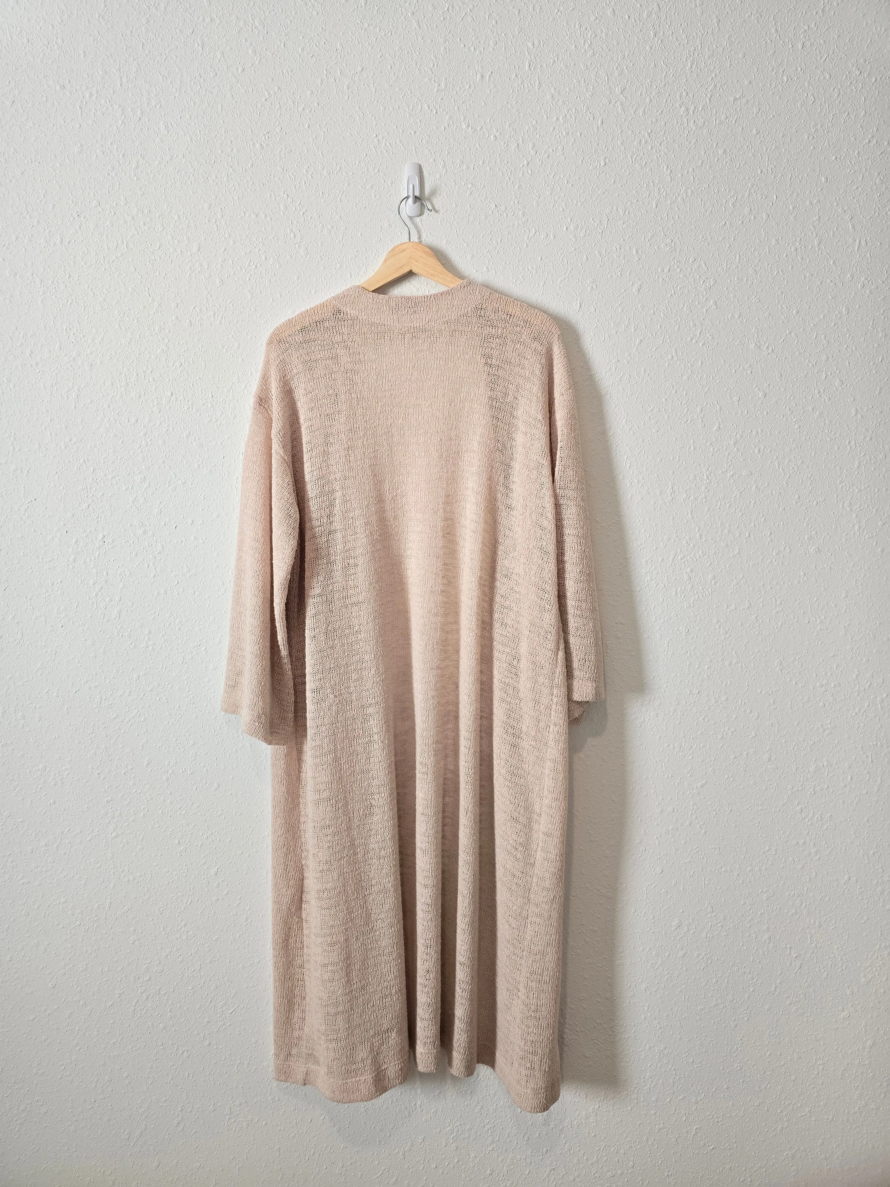 Carly Jean Long Knit Duster (L)