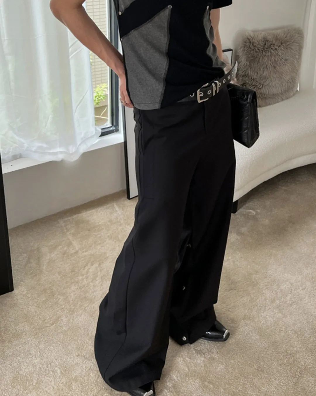 Casual High Waist Flared Pants TNS0093