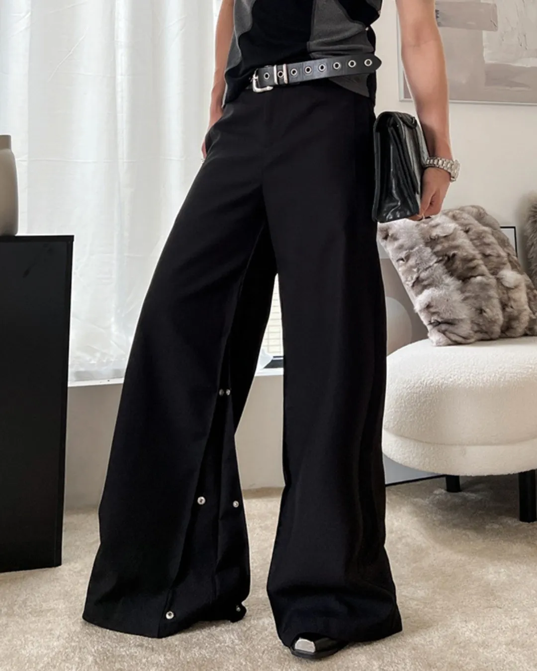 Casual High Waist Flared Pants TNS0093