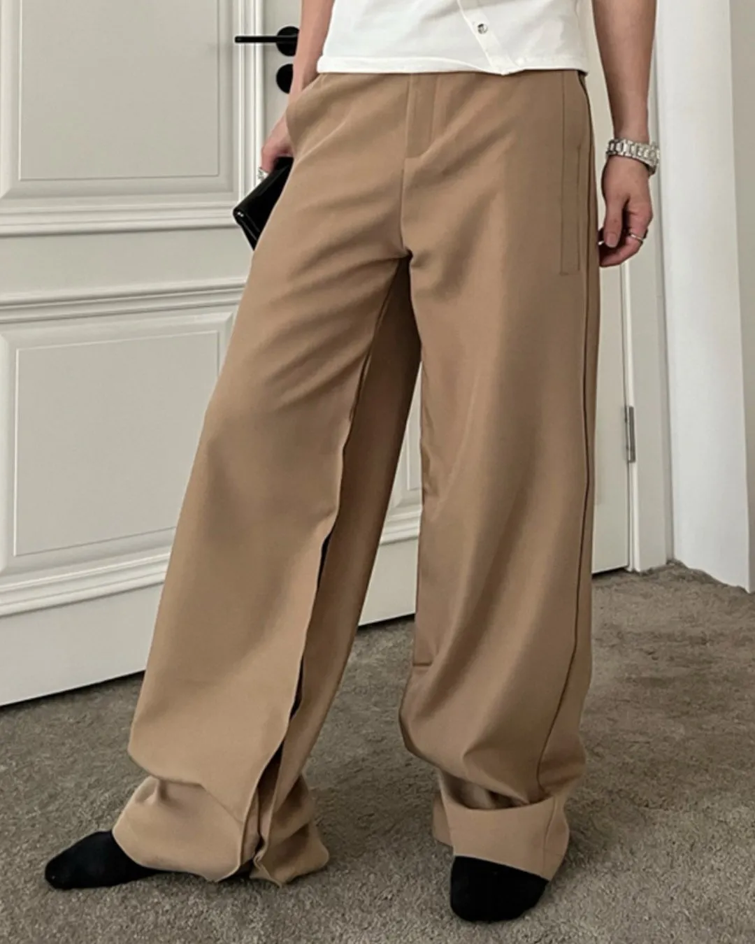 Casual High Waist Flared Pants TNS0093