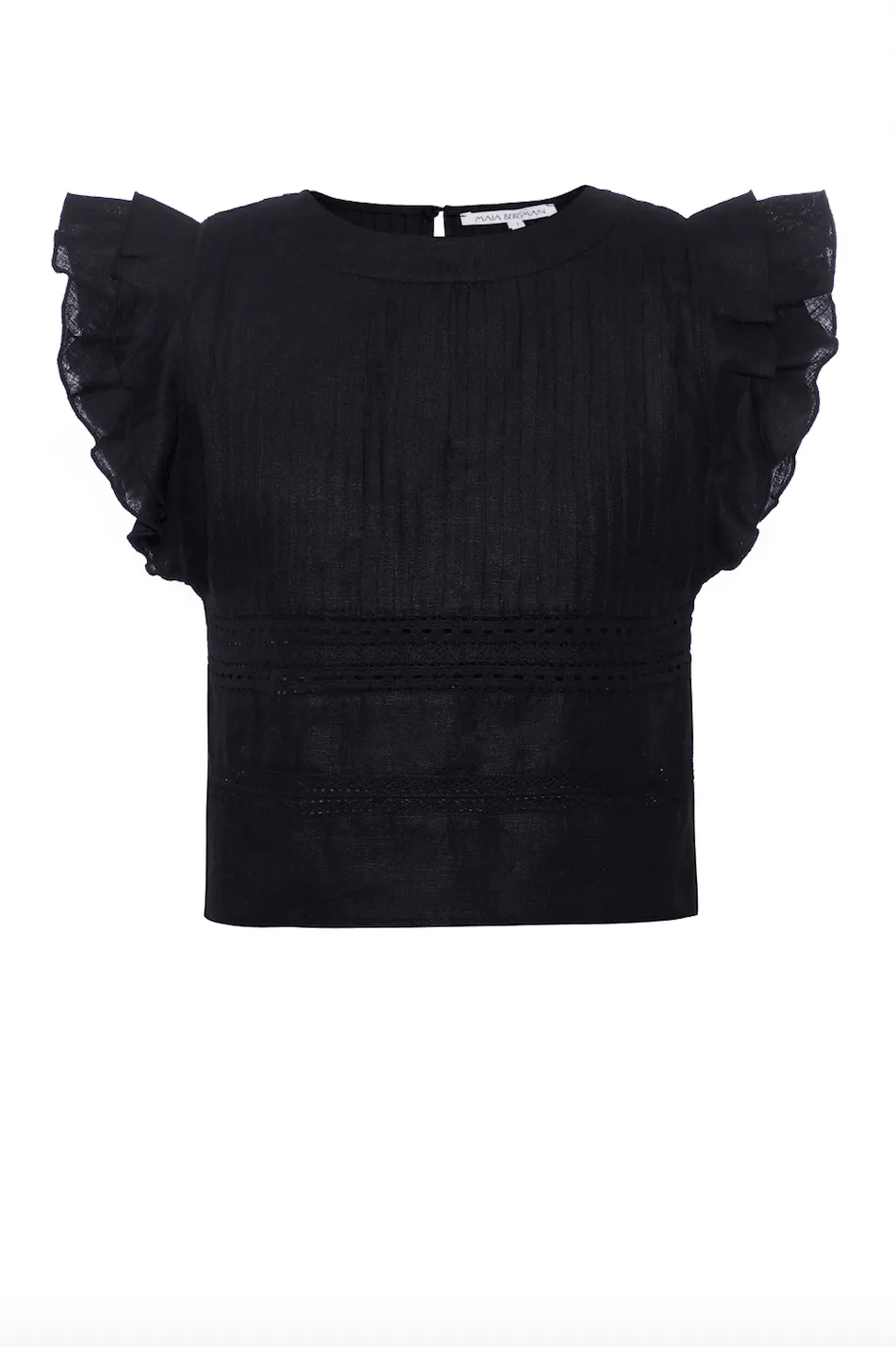 Claudia Top & Shorts Set in Black