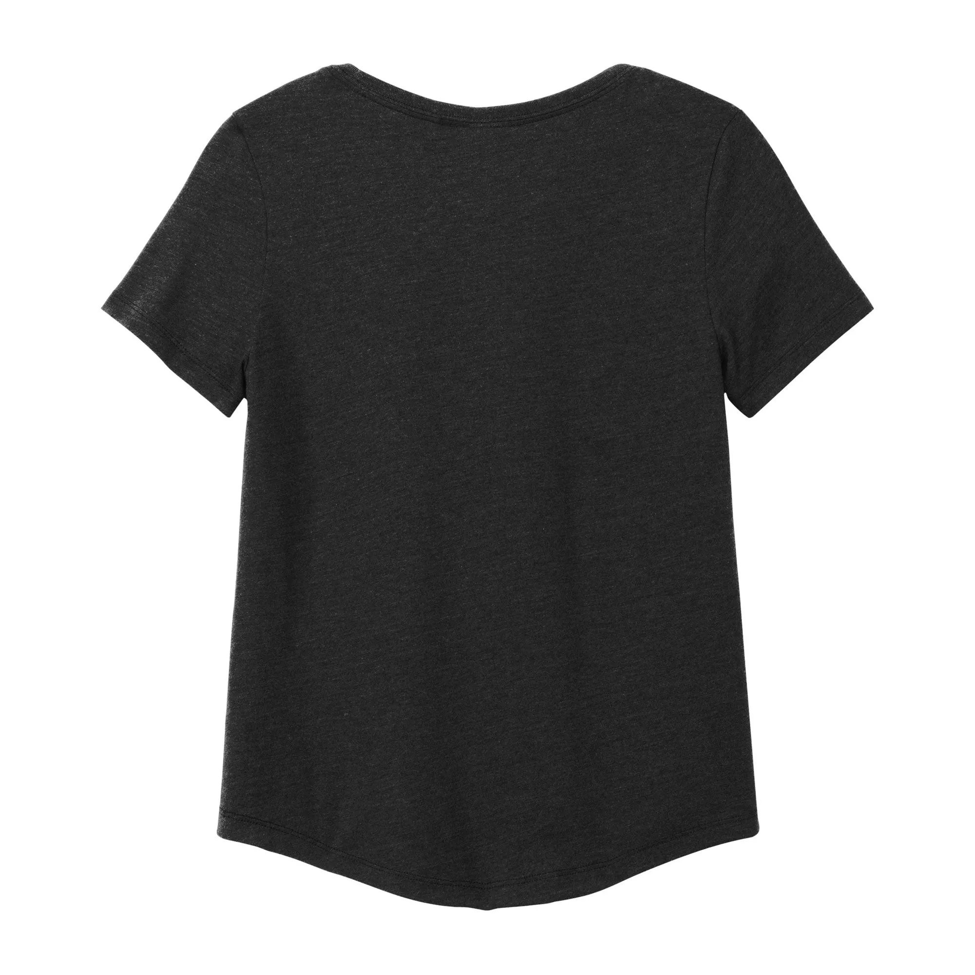 Colorado Spirited Script Women's Relaxed Scoopneck T-Shirt - Space Black