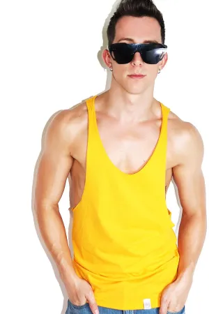 Core String Tank-Gold