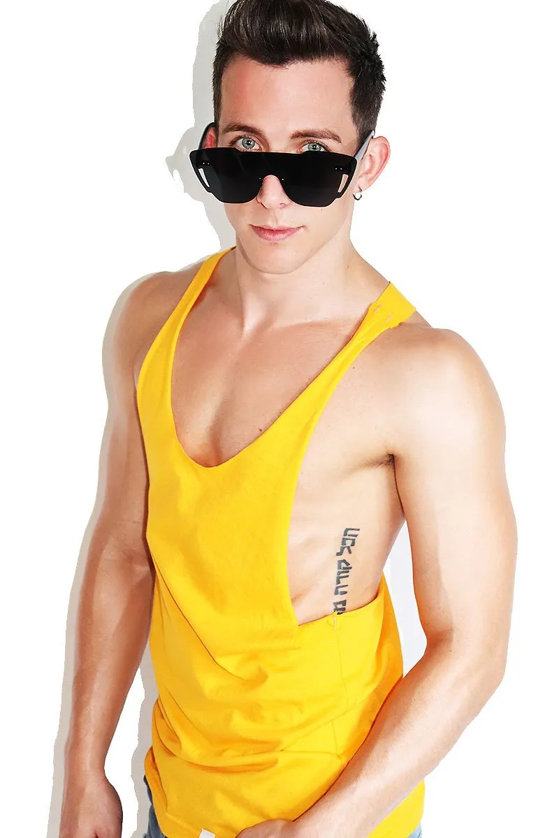 Core String Tank-Gold