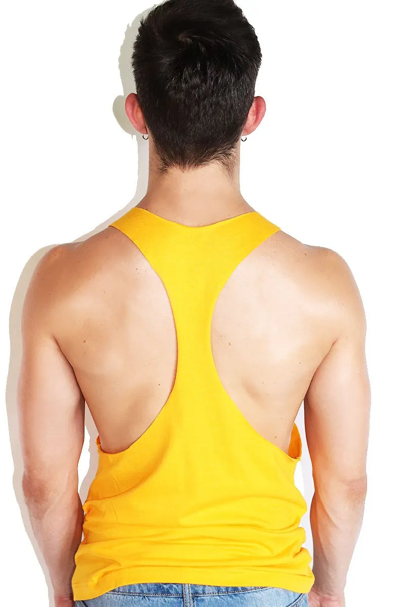 Core String Tank-Gold
