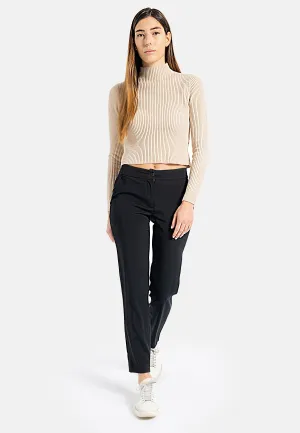 Darwin ankle-length trousers with side pockets