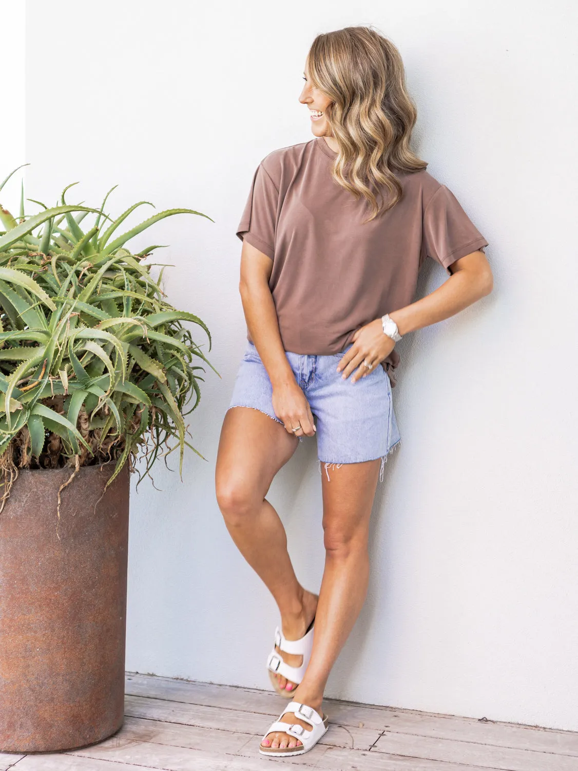 Harper Tee- Brown