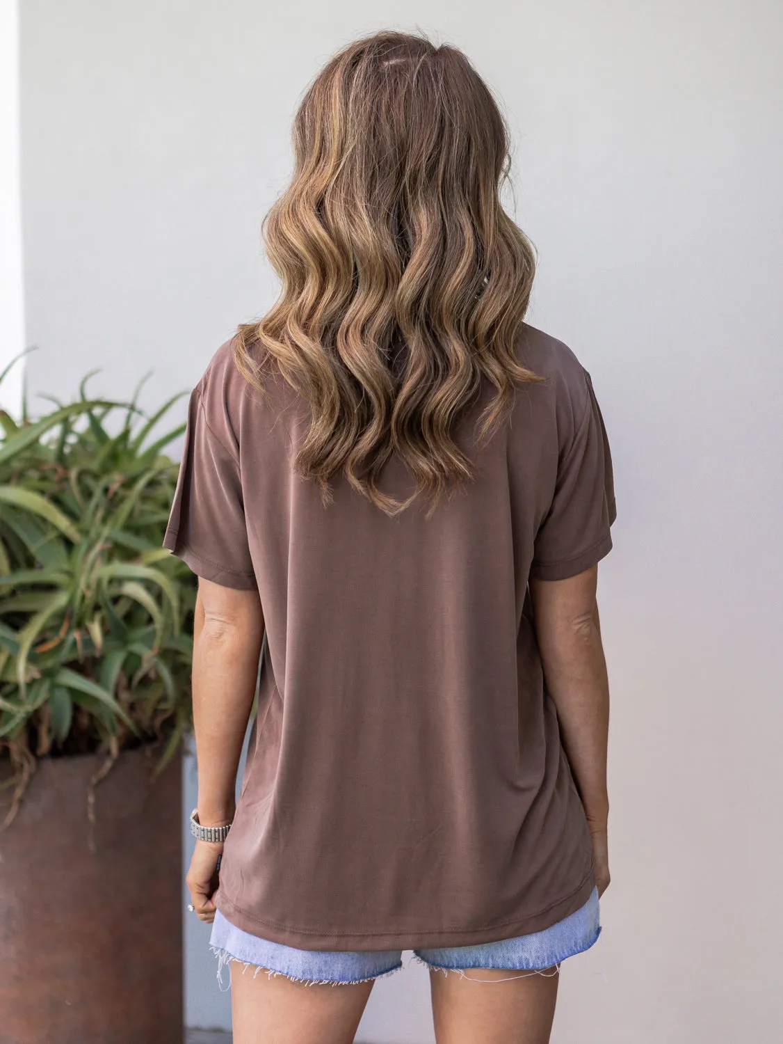 Harper Tee- Brown