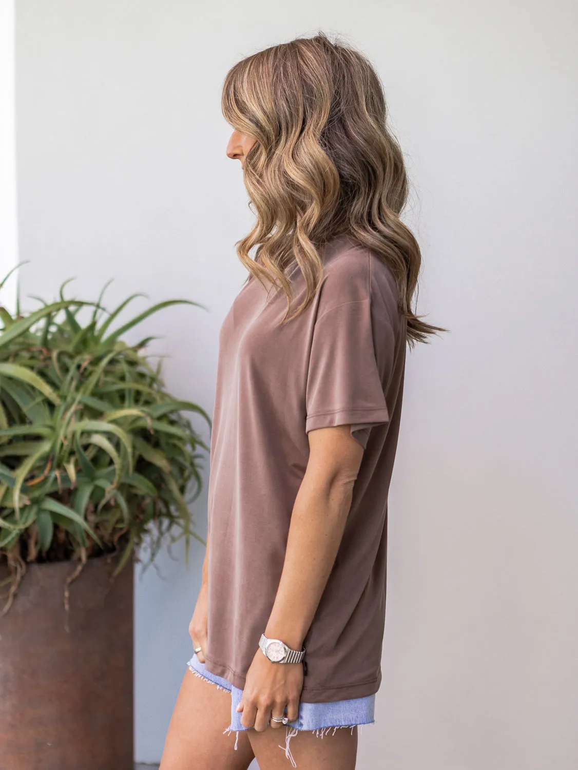 Harper Tee- Brown