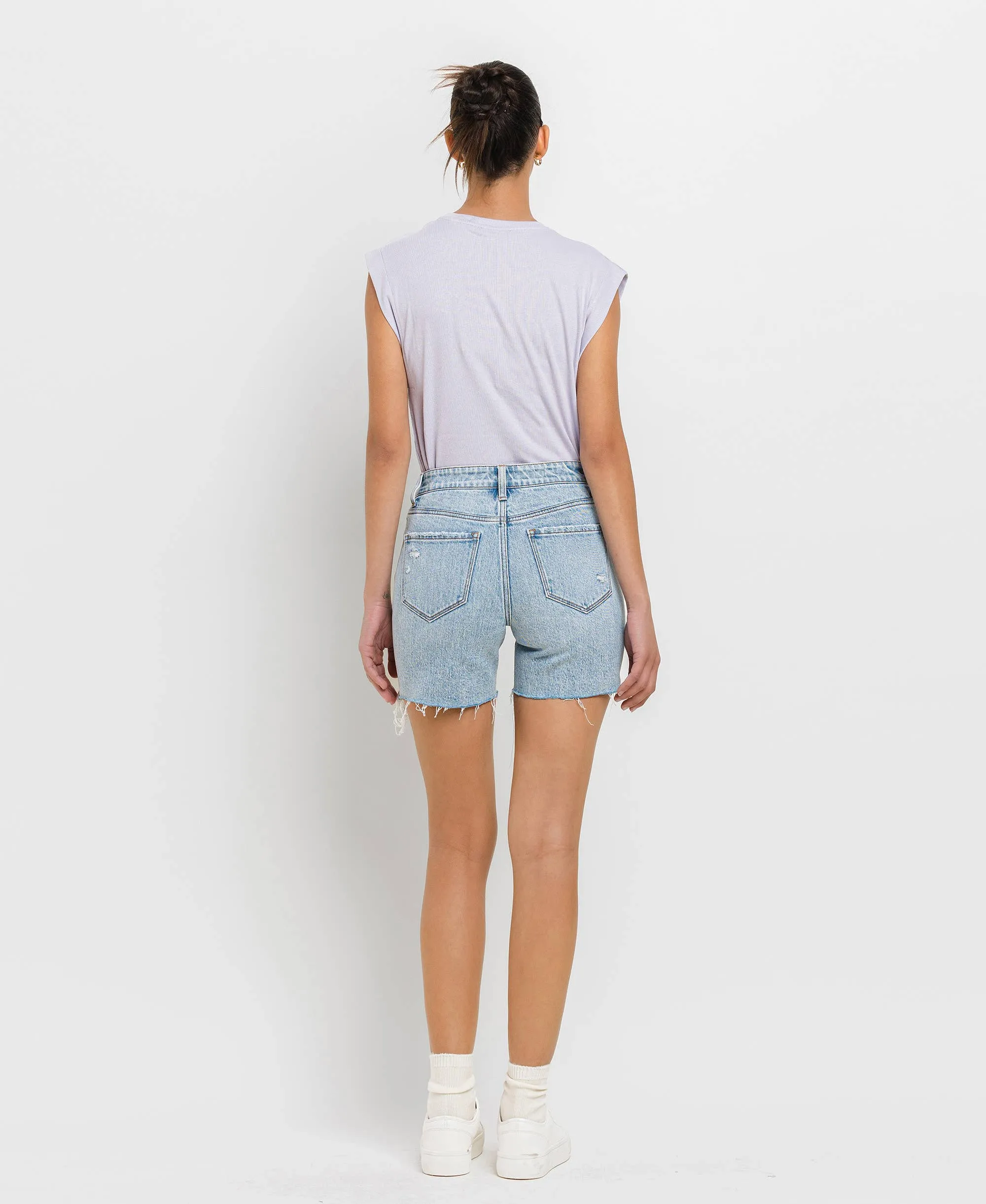 In My Mom Era High Rise Jean Shorts