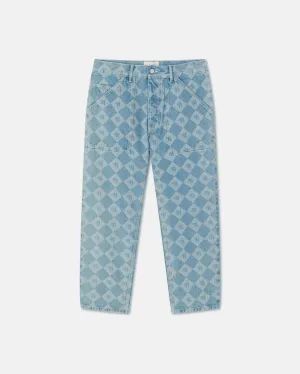 Jasper - Sale Jeans - Blue Monogram