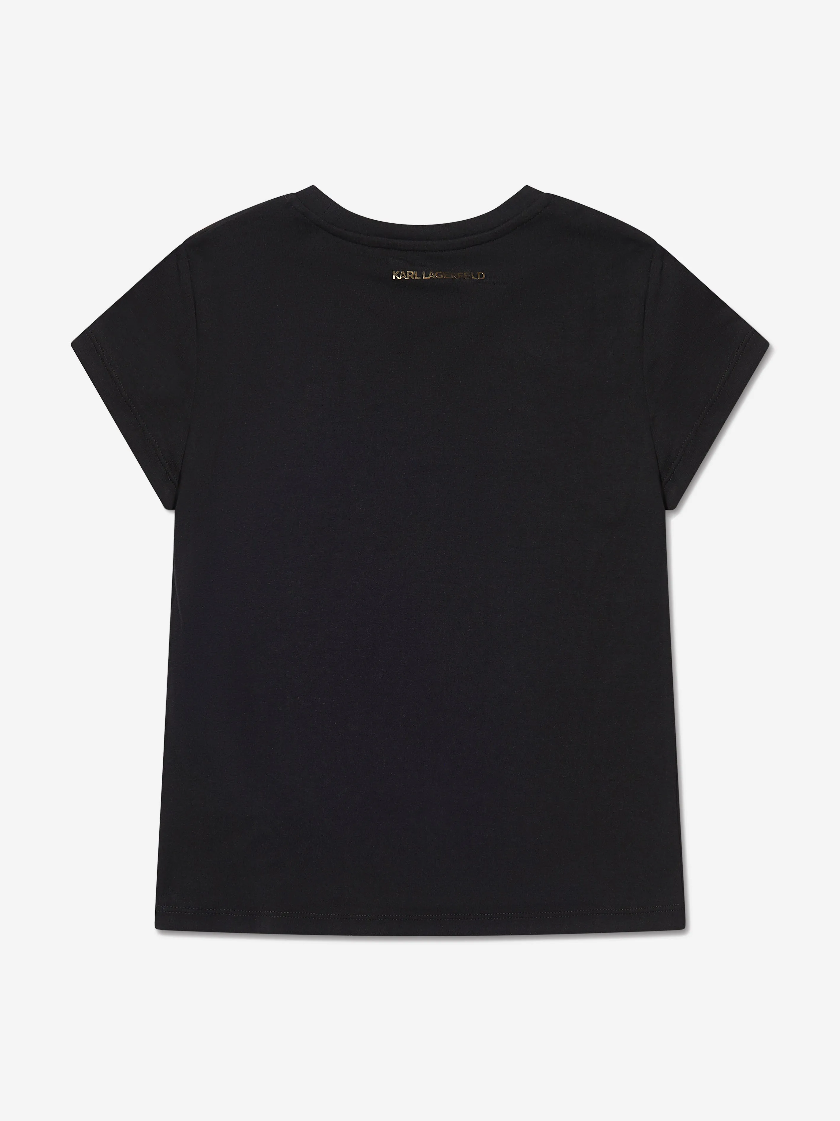 Karl Lagerfeld Girls Karl Ikonic Print T-Shirt