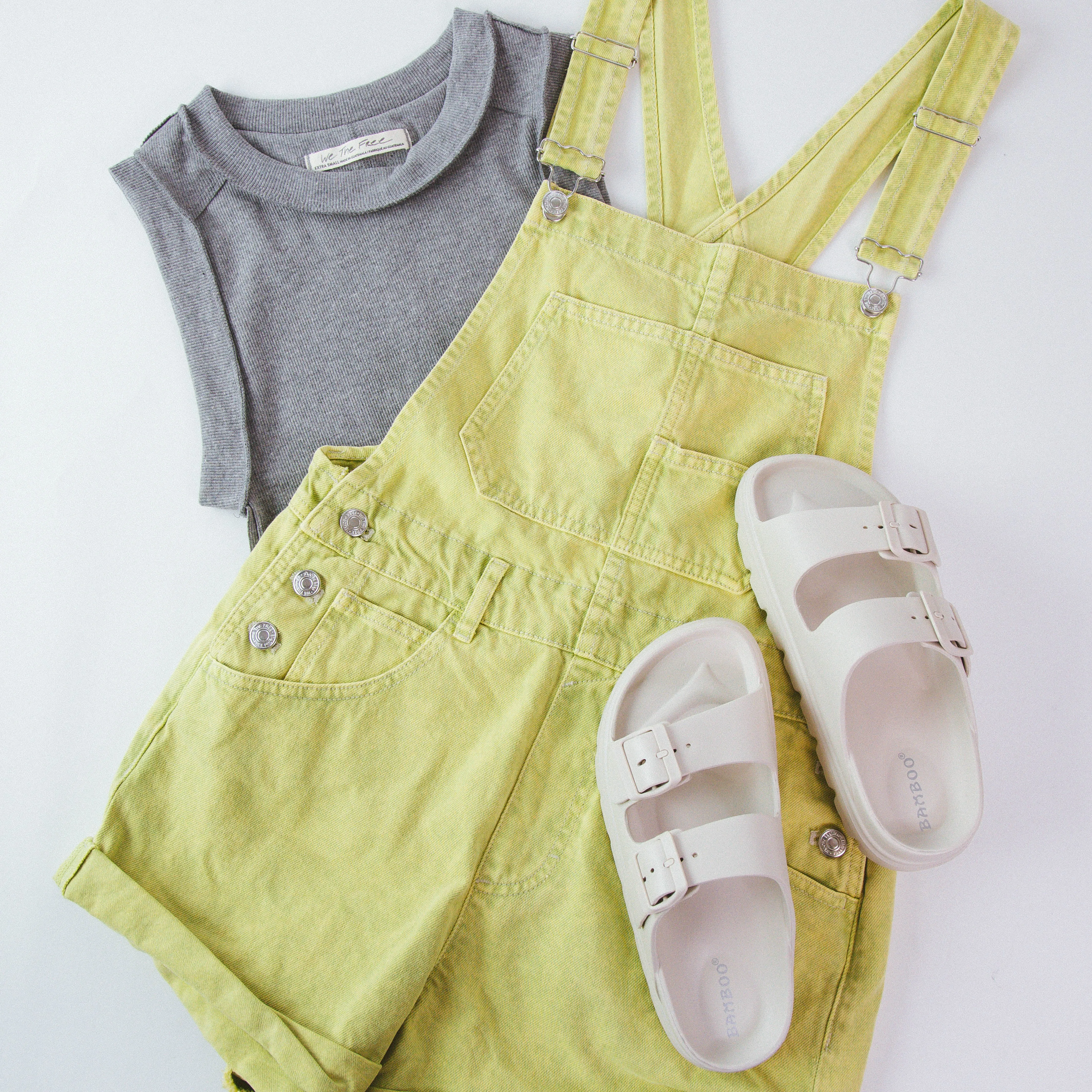 Kate Tee Sleeveless Tank, Heather Grey | Free People