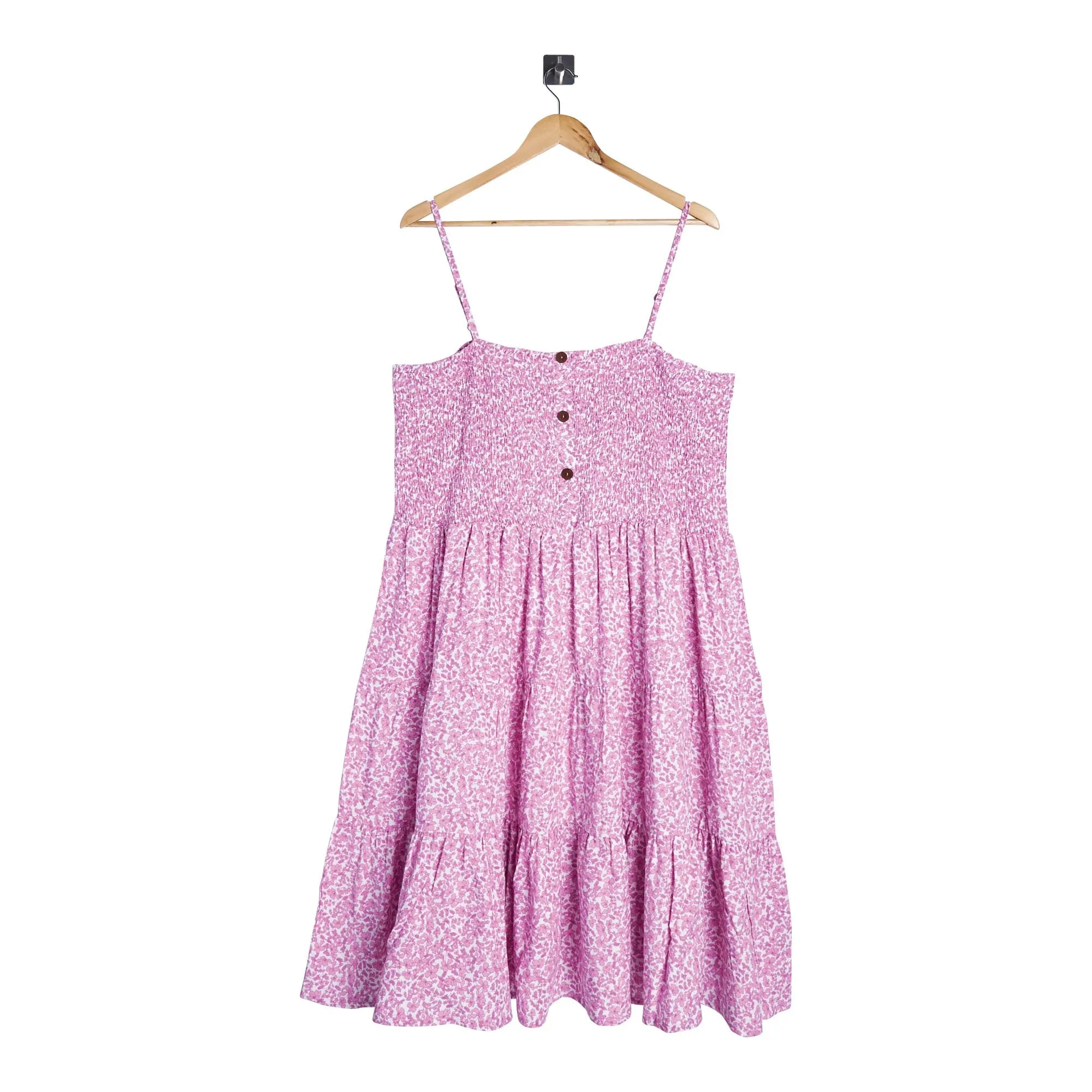mySTYLE Mommy & Me Women's Plus Smocked Dress