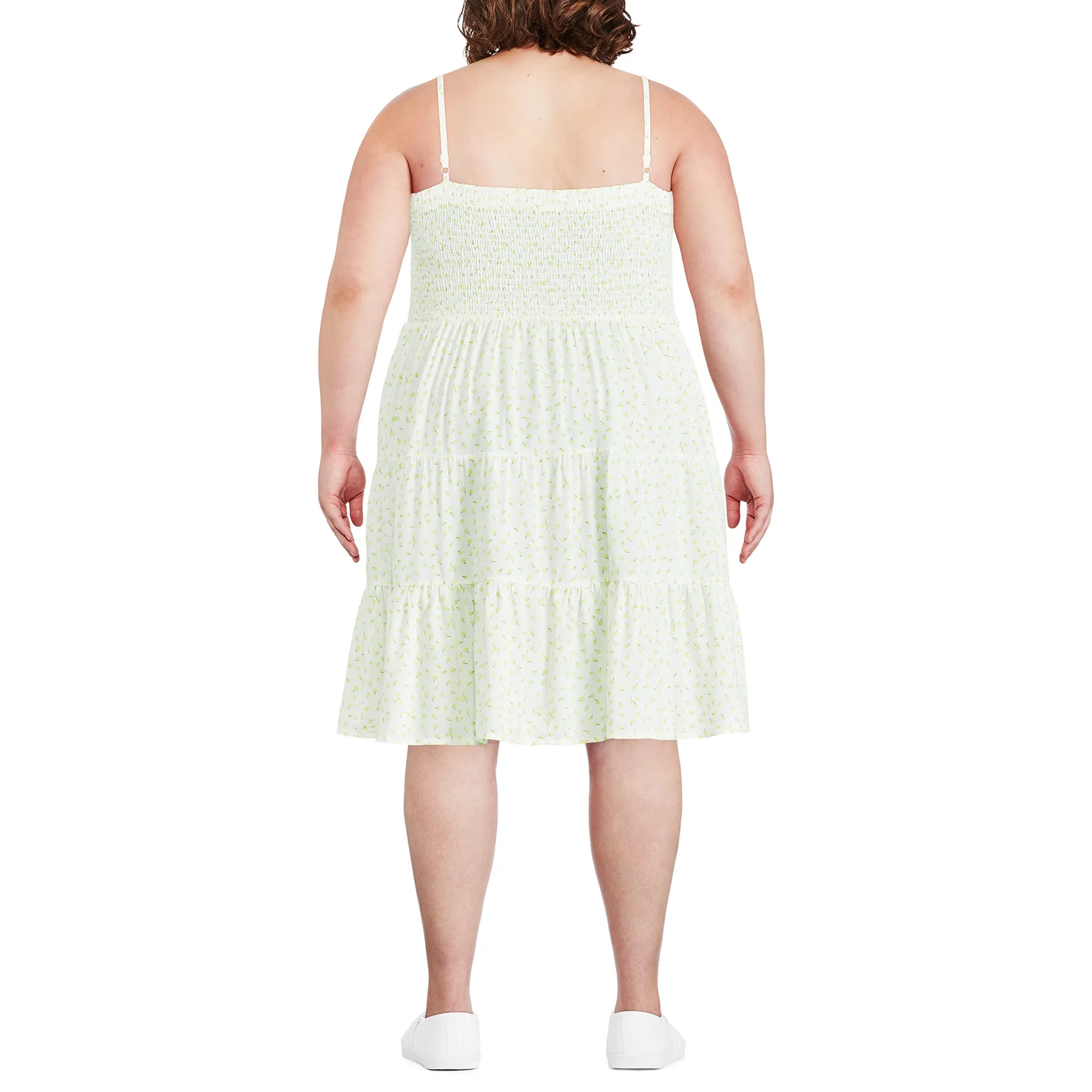 mySTYLE Mommy & Me Women's Plus Smocked Dress