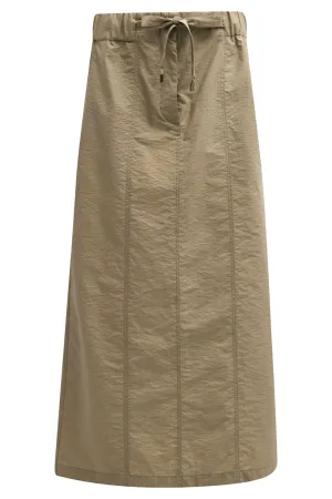 Pull On Midi Skirt