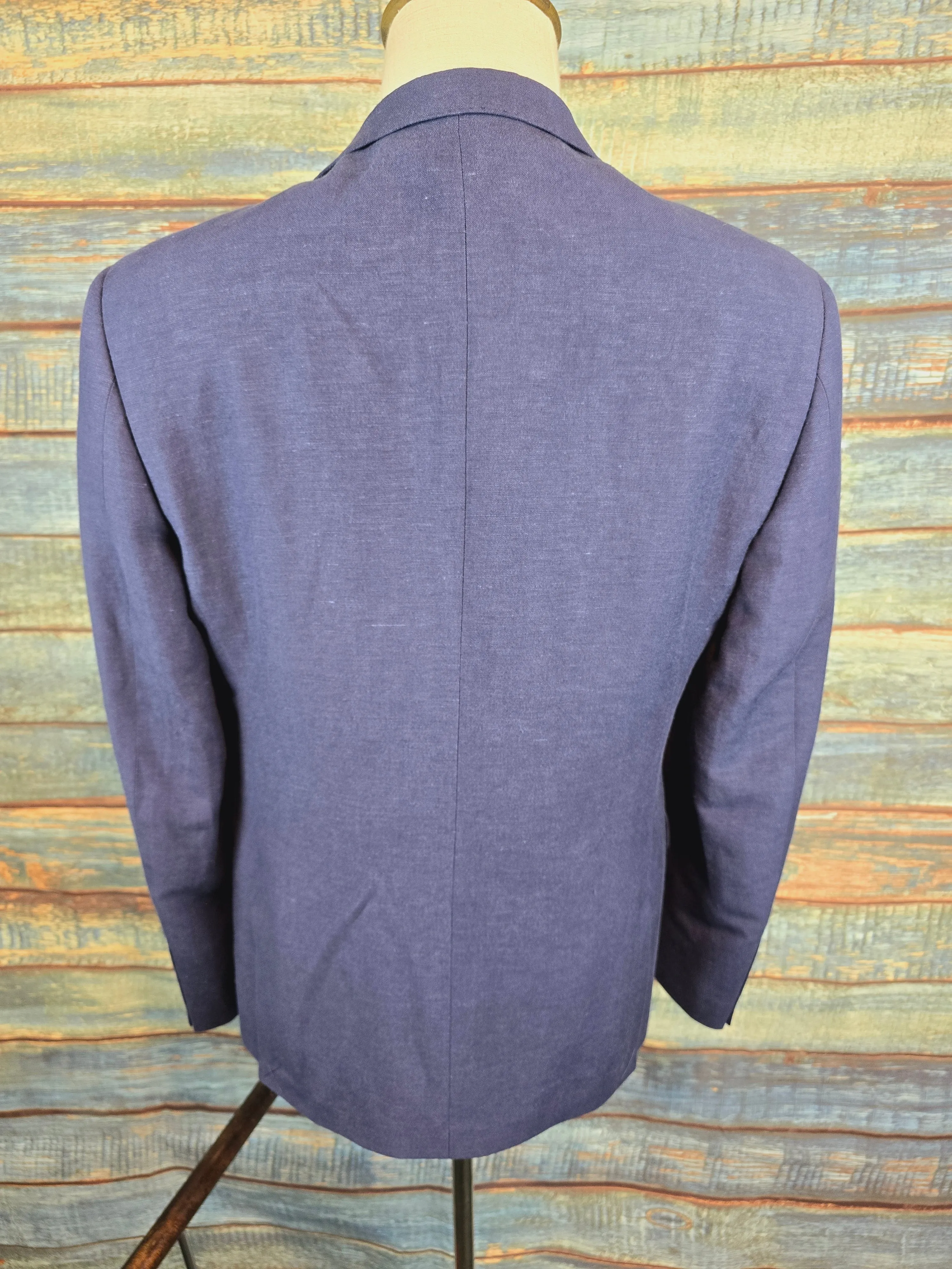 Remus Uomo Tapered Fit Linen-Blend Suit Jacket
