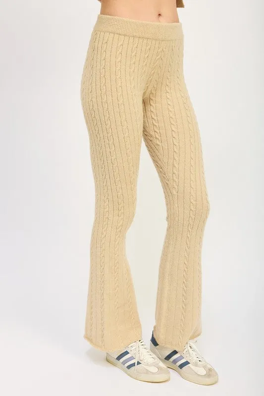 Rowland Knit Flared Pants