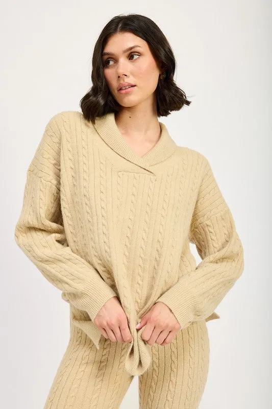 Rowland Knit Flared Pants