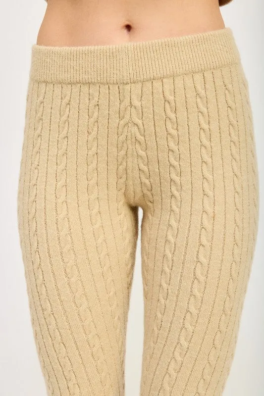 Rowland Knit Flared Pants