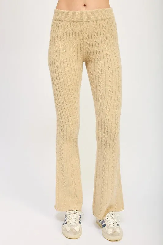 Rowland Knit Flared Pants