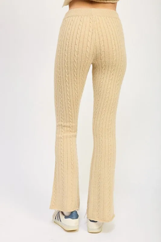 Rowland Knit Flared Pants