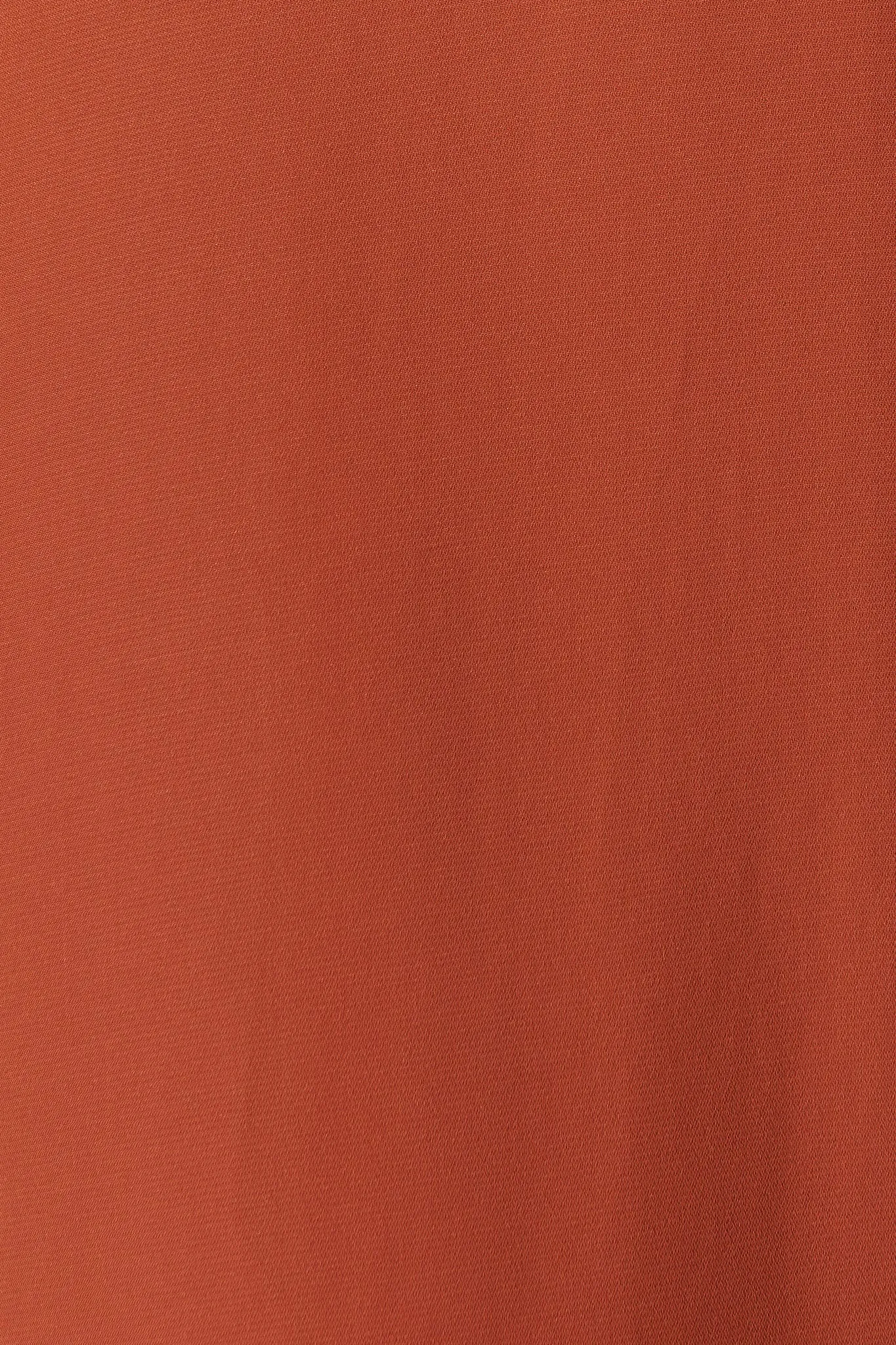 Rust Chiffon Maxi Dress for Wynter