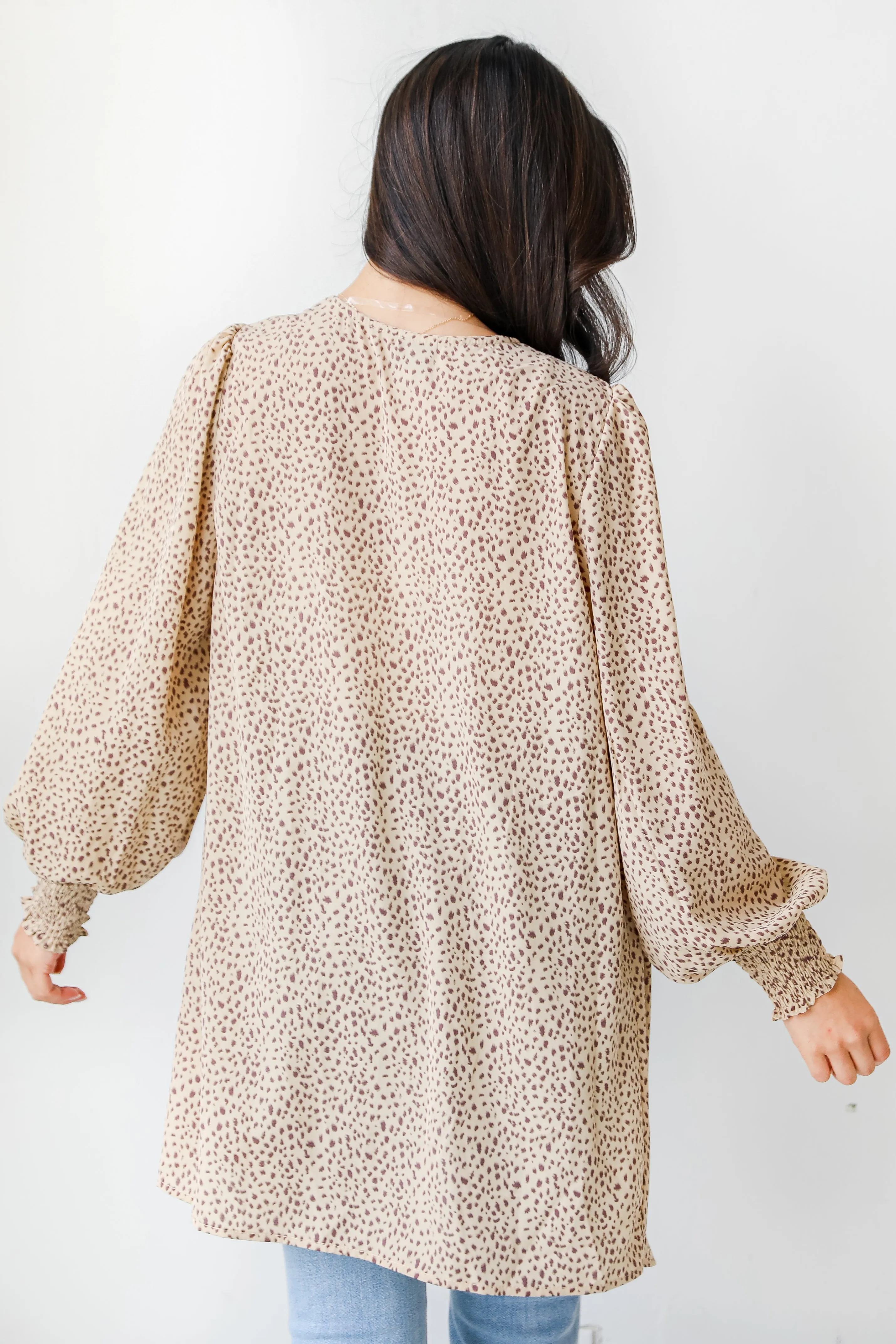 Show Me Your Wild Side Spotted Kimono