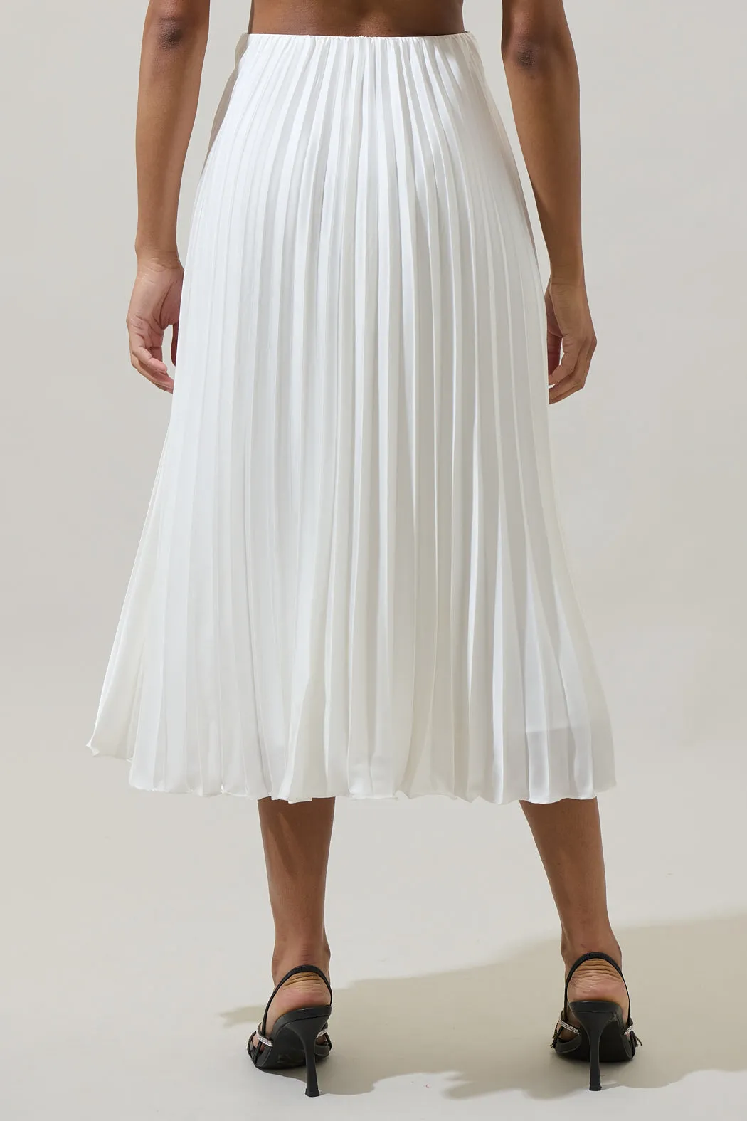 Sidney Pleated Maxi Skirt