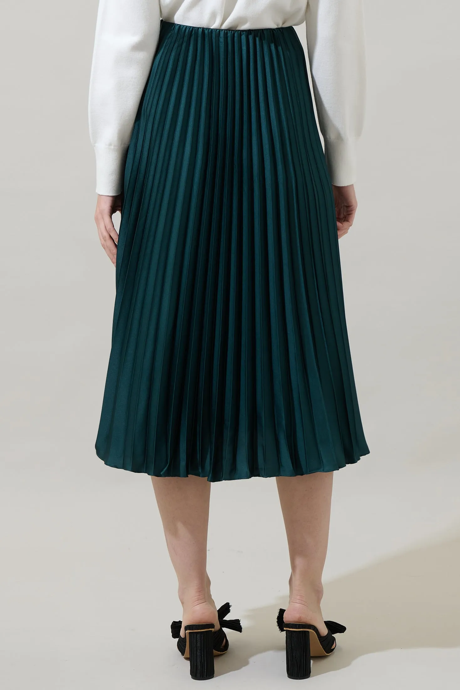 Sidney Pleated Maxi Skirt