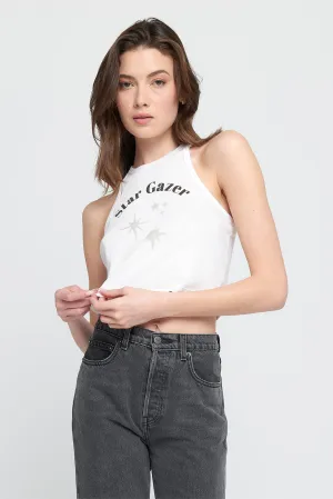 Spiritual Gangster Star Gazer Sienna Crop Tank