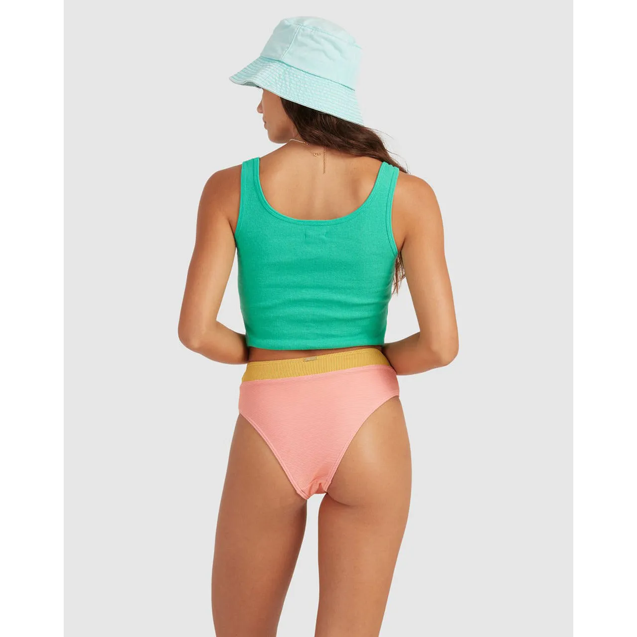 Stoked All Day Cropped Tank