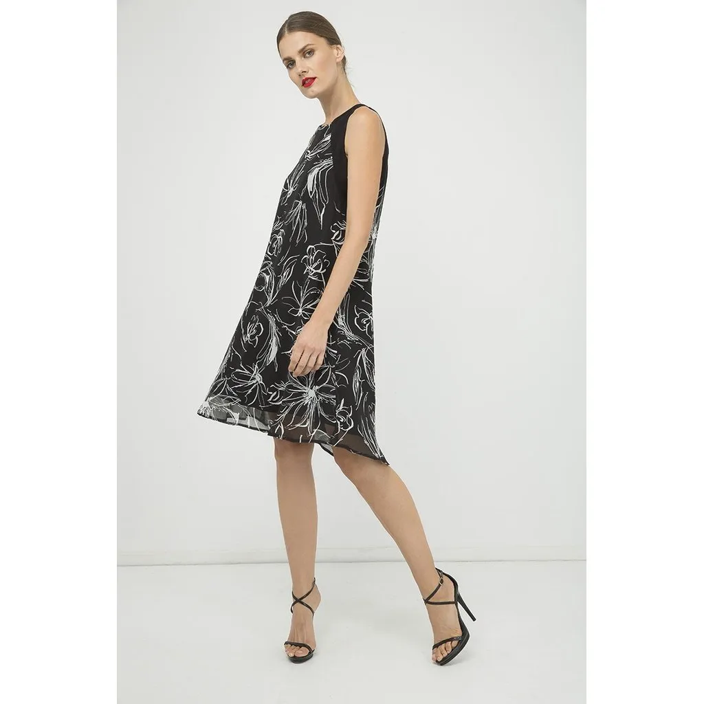 Summer A Line Chiffon Dress