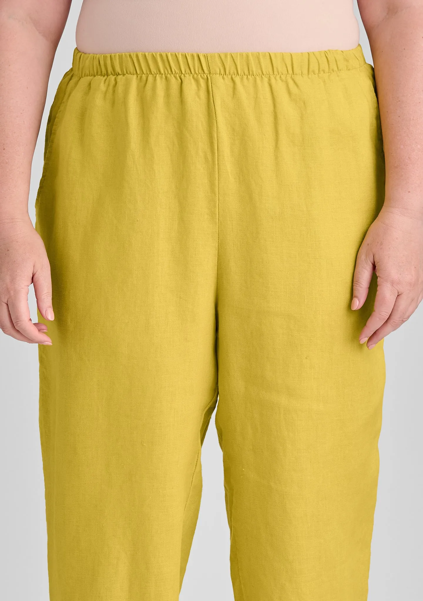 Tapered Pant - Linen Pants