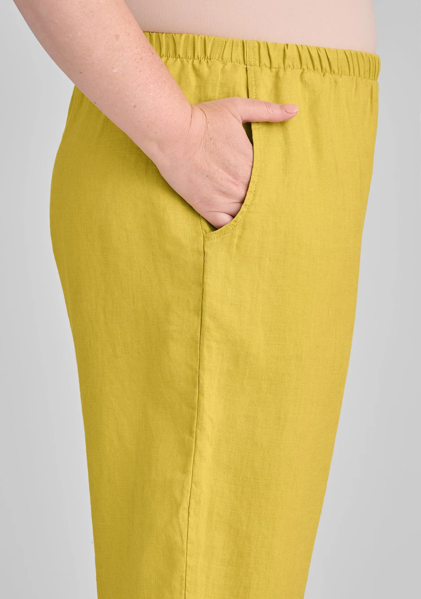 Tapered Pant - Linen Pants
