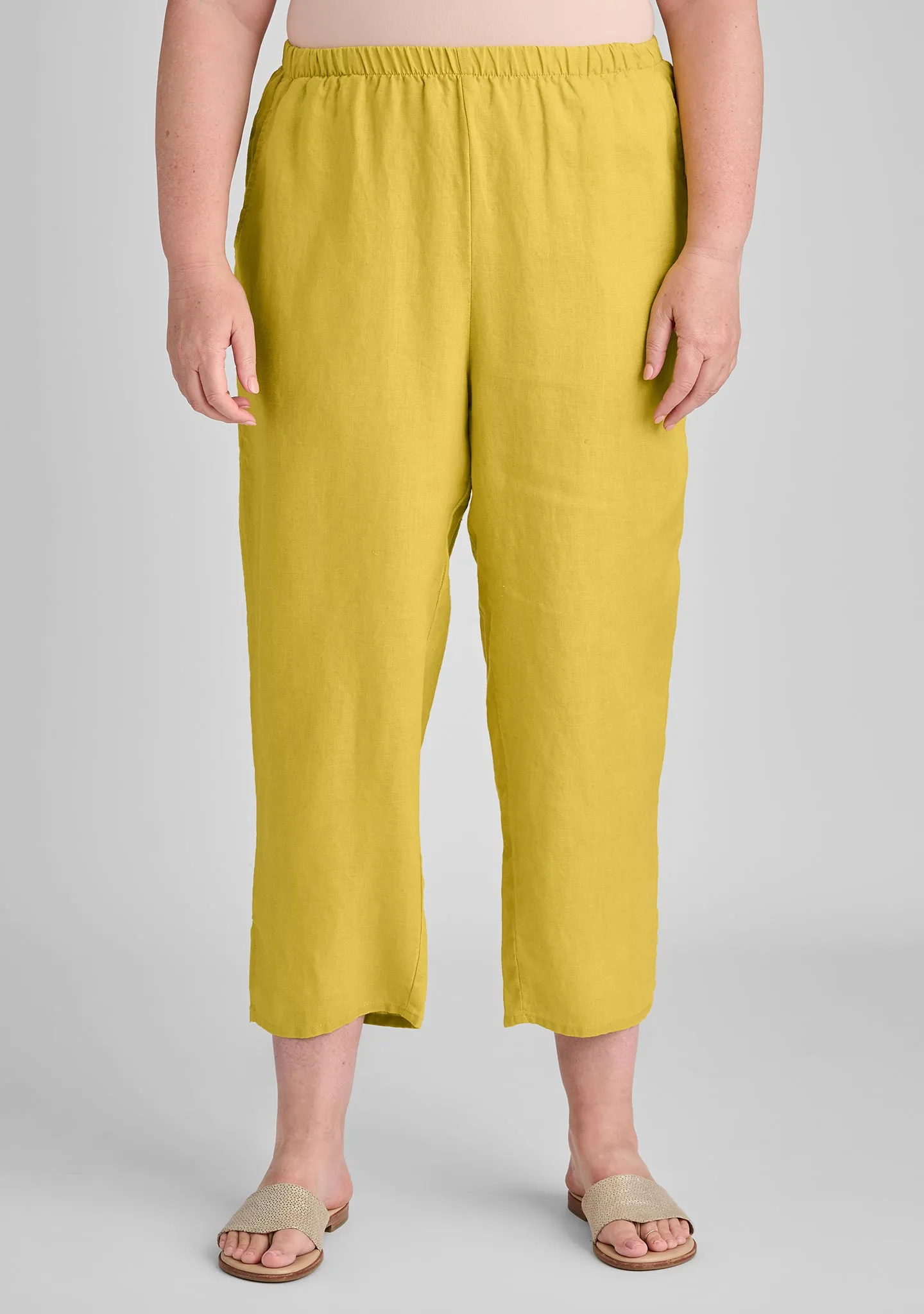 Tapered Pant - Linen Pants