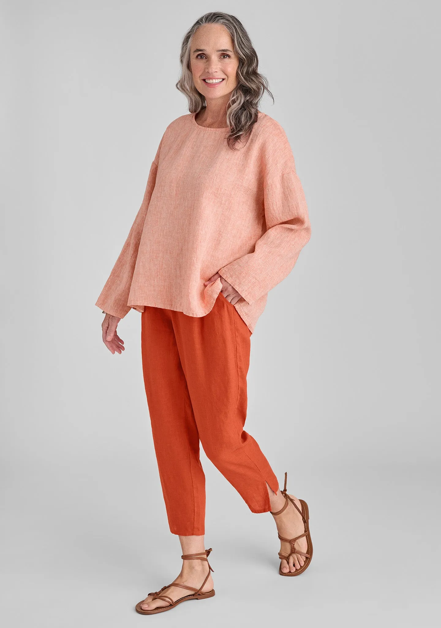 Tapered Pant - Linen Pants