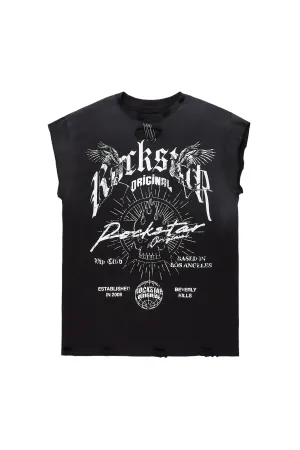 Tylla Black Graphic T-Shirt