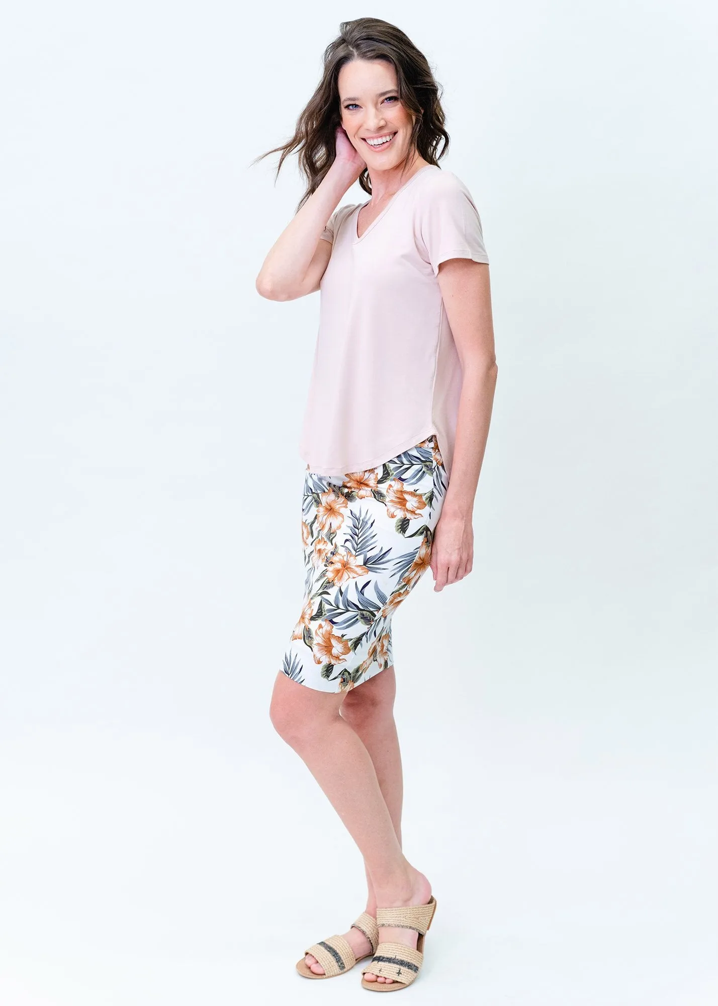veronica v-neck tee