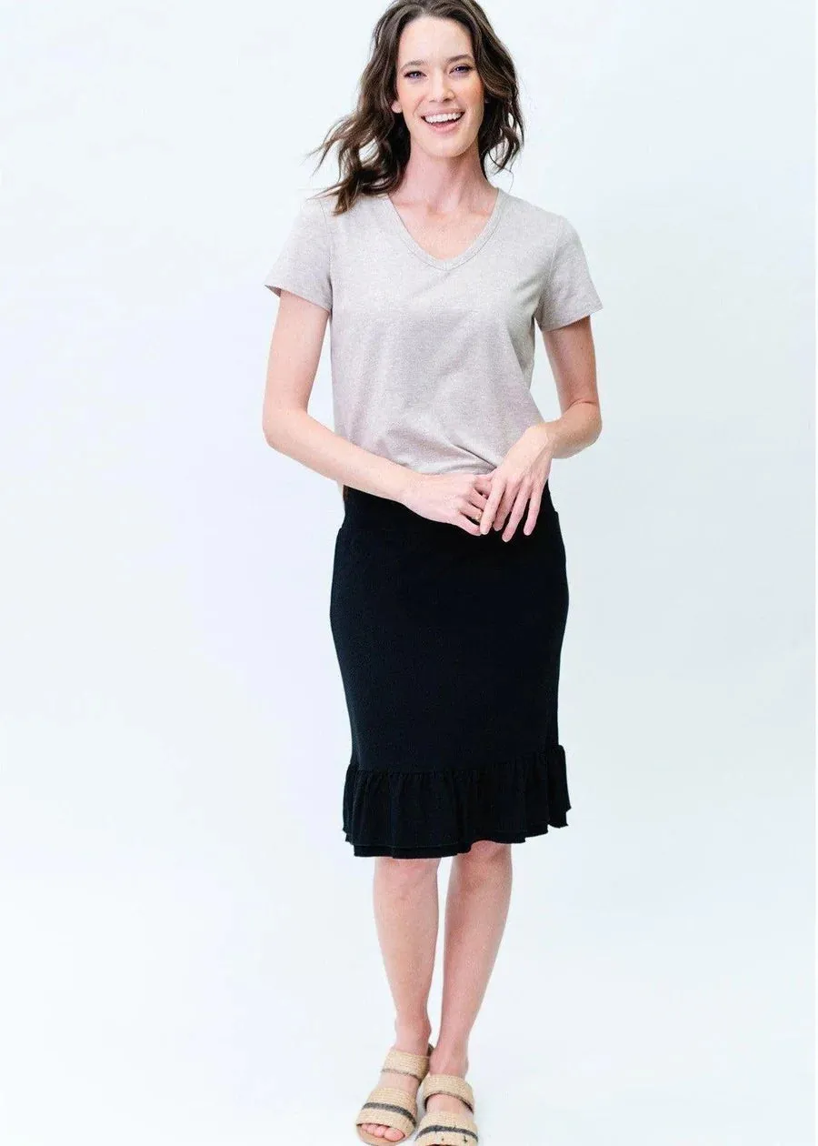 veronica v-neck tee